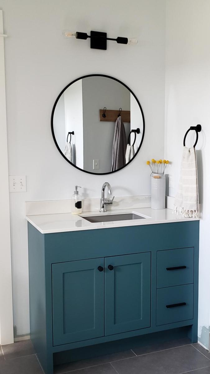 Custom 42 inch bath vanity Ana White